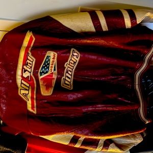 Avirex (original vintage leather. Not the smooth plastic looking ones)